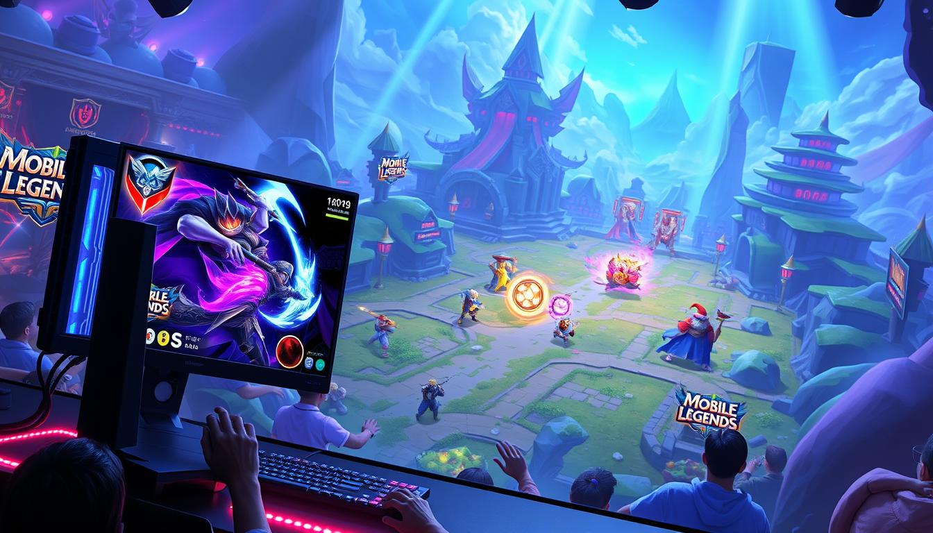 mobile legends pc, game online, esport